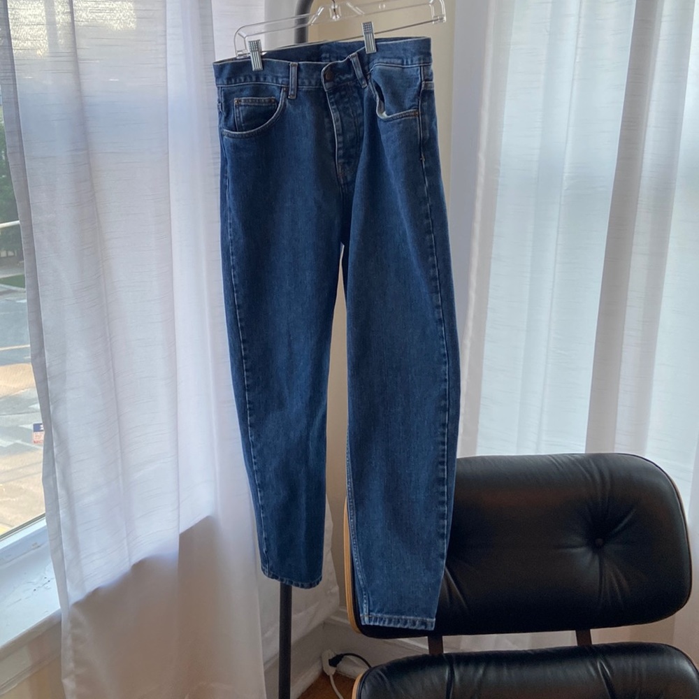 Carharrt Work In Progress (WIP) Newel Pant in Blue Stone 31 Waist